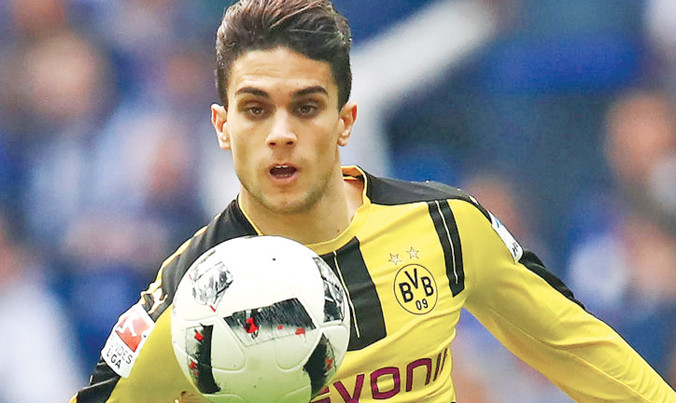 Hậu vệ Marc Bartra là người bị thương nặng nhất trong vụ nổ nhằm vào chiếc xe chở đội Borussia Dortmund. Ảnh: Skysport.