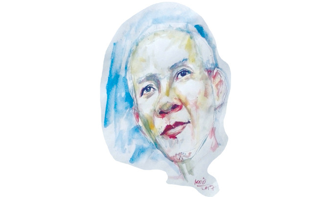 Tranh: Nguyễn Văn Hổ.