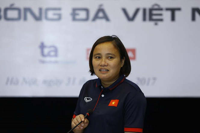 HLV phó đội tuyển nữ Việt Nam Nguyễn Thúy Nga 