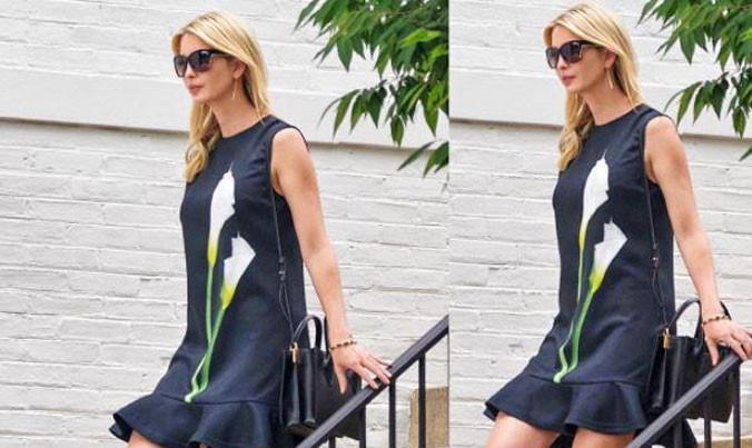 Đệ nhất tiểu thư Mỹ duyên dáng trong bộ váy giá rẻ