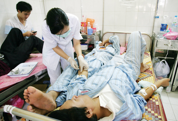 Mỗi năm trên thế giới có khoảng 700.000 người tử vong do kháng kháng sinh. Ảnh: Như Ý.