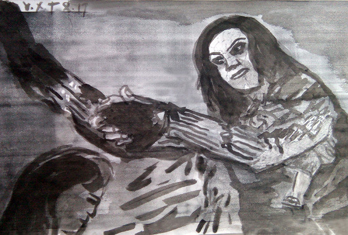 Minh họa: Vũ Xuân Tiến.