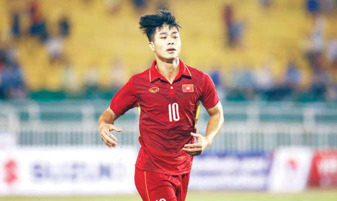 Công Phượng được kỳ vọng sẽ giúp U22 Việt Nam làm nên điều kỳ diệu trước U22 Hàn Quốc. Ảnh: HPT.