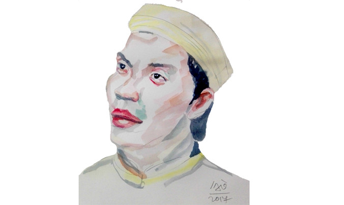 Tranh: Nguyễn Văn Hổ.