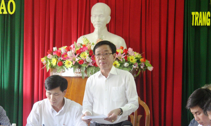 Giám đốc Sở Y tế Gia Lai - ông Mai Xuân Hải.