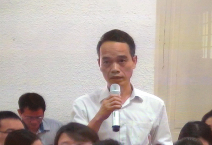 Đại diện NHNN trả lời HĐXX.