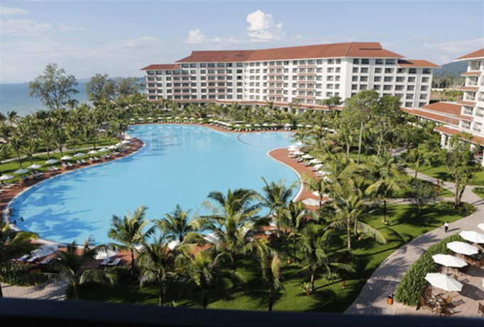 Một khu nghỉ dưỡng tại Phú Quốc (Kiên Giang). Ảnh: TP.