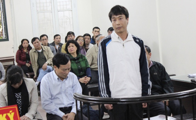 Các bị cáo trong phiên xử ngày 26/2