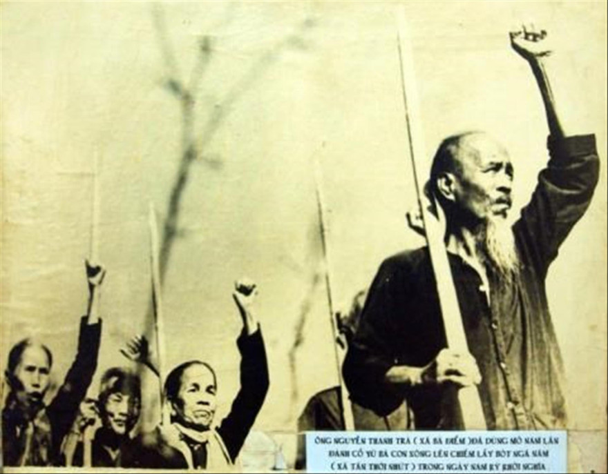 Người dân Nam Kỳ đứng lên khởi nghĩa Ảnh: Tư liệu
