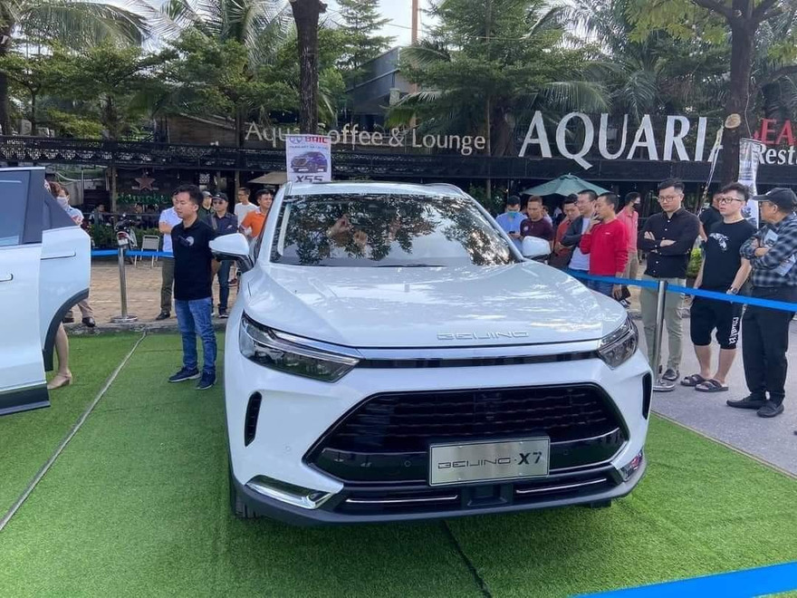 Xe Beijing X7 tại thị trường Việt Nam