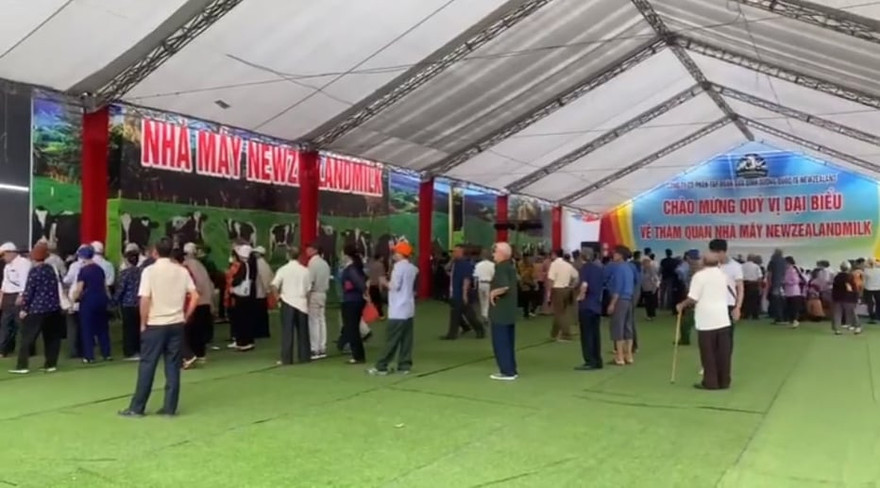 Hình ảnh tại Nhà máy sản xuất một buổi tham quan nhà máy Newzealand milk.