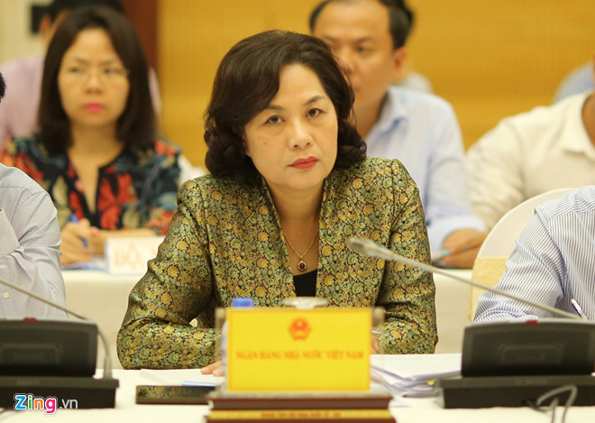 Phó thống đốc Ngân hàng Nhà nước Việt Nam Nguyễn Thị Hồng. Ảnh: Hiếu Công.