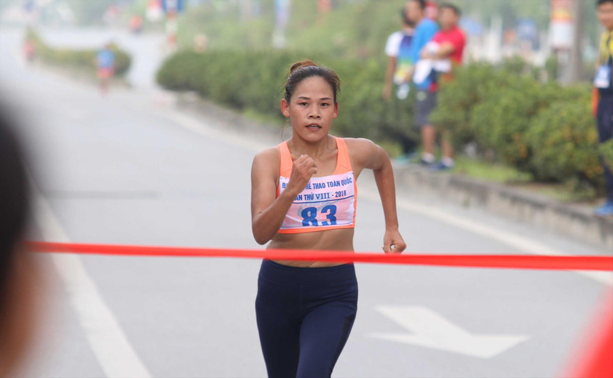 “Nữ hoàng đi bộ” Thanh Phúc trở lại ngoạn mục tại Đại hội thể thao toàn quốc lần thứ 8 