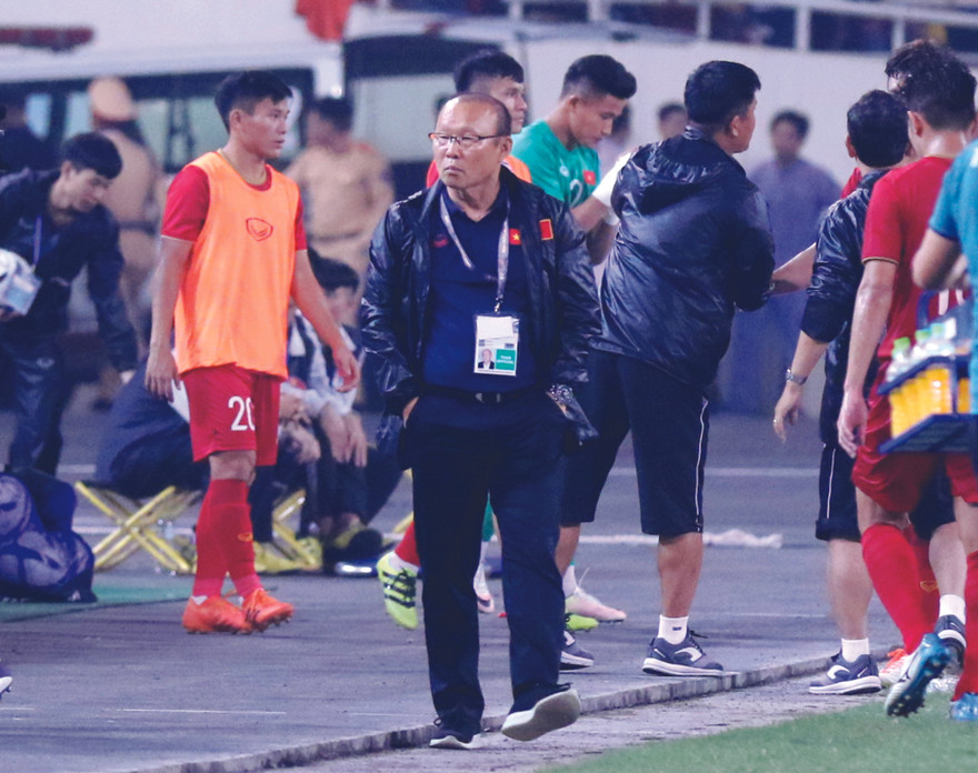 HLV Park Hang Seo và U23 Việt Nam được dự báo sẽ vấp phải những thử thách rất lớn tại VCK U23 châu Á 2020 Ảnh: NHƯ Ý