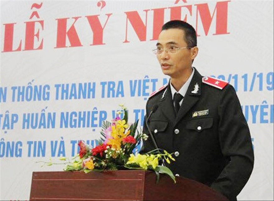 Bị can Đặng Anh Tuấn - Chánh thanh tra Bộ TT&TT 