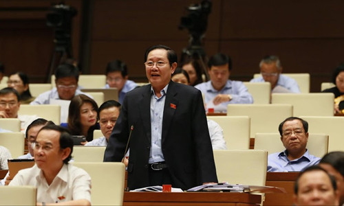 Bộ trưởng Bộ Nội vụ Lê Vĩnh Tân Ảnh: Như Ý