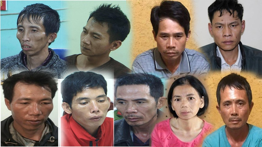 9 bị cáo liên quan tới cái chết thảm của nữ sinh Cao Mỹ Duyên 