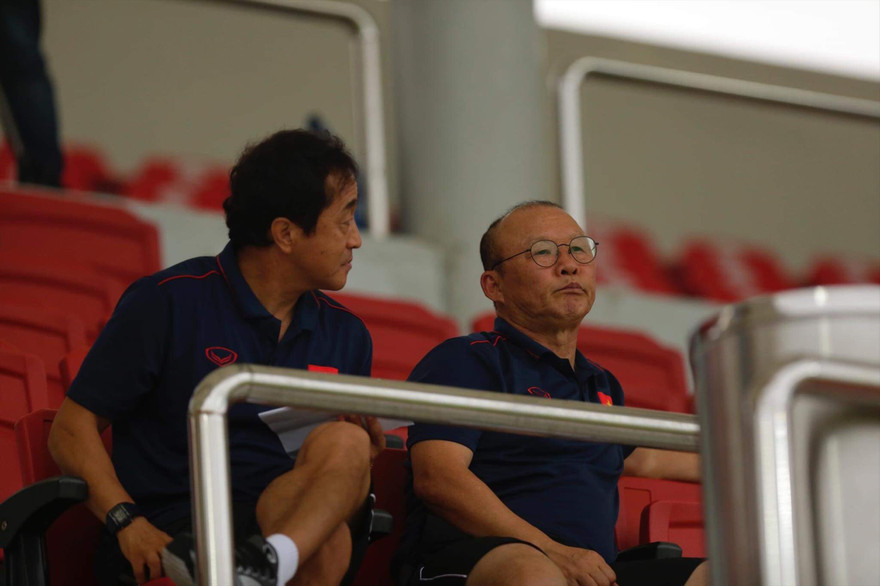 HLV Park Hang Seo quyết định “đóng băng” quá trình đàm phán gia hạn hợp đồng với VFF Ảnh: VSI