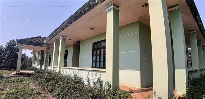 Trạm kỹ thuật nông nghiệp (cũ) của huyện Phước Sơn (Quảng Nam) bỏ hoang 2 năm nay