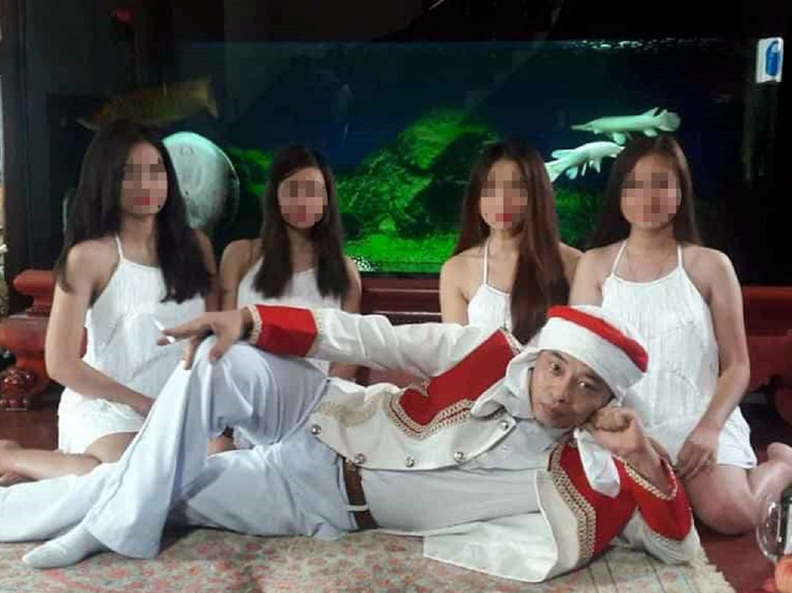 Bị can Nguyễn Xuân Đường trước khi bị bắt