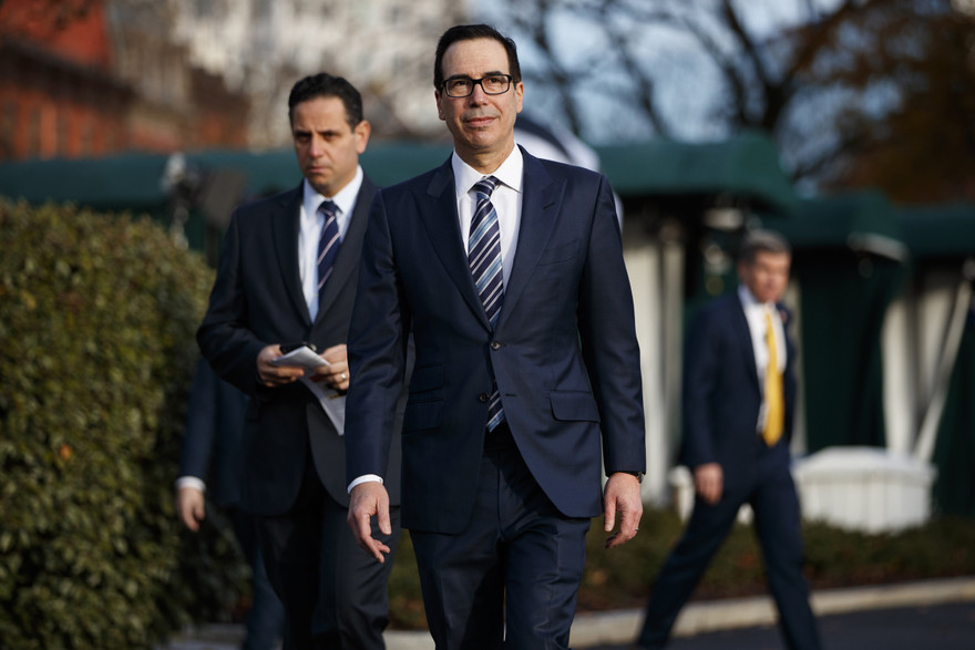 Bộ trưởng Tài chính Mỹ Steven MnuchinẢnh: NBC