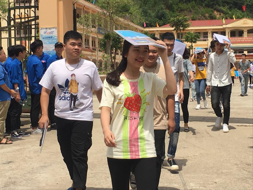 Chất lượng đầu vào là một yếu tố quyết định chất lượng đào tạo ÐH. Ảnh: Nghiêm Huê