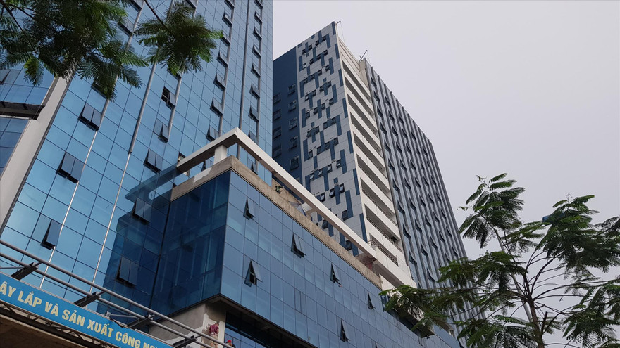 Dự án khu liên cơ Võ Chí Công đang dần hoàn thiện. Ảnh: Trần Hoàng