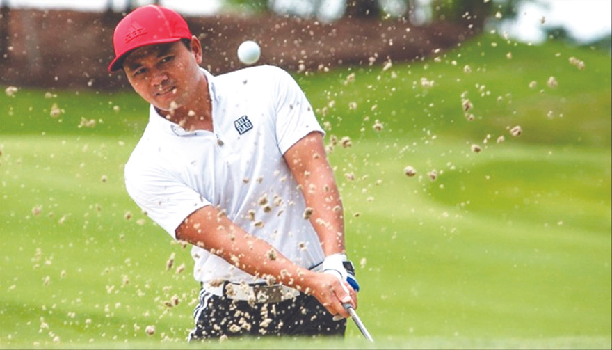 Golfer Thái Trung Hiếu 