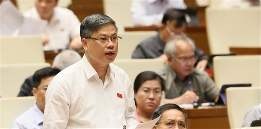 ÐBQH Nguyễn Sỹ Cương (Ninh Thuận). Ảnh: Như Ý 