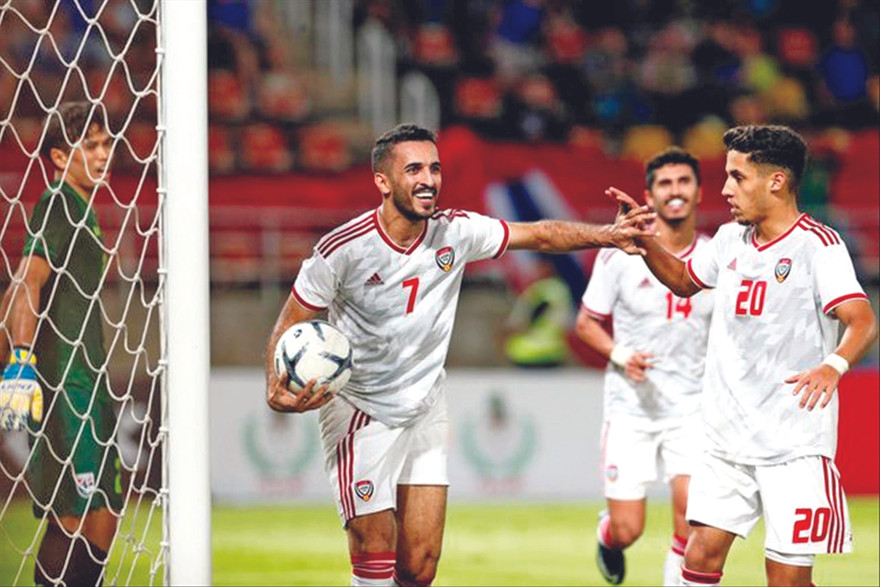 UAE mất sự phục vụ của tiền đạo số 1 Ali Ahmed Mabkhout