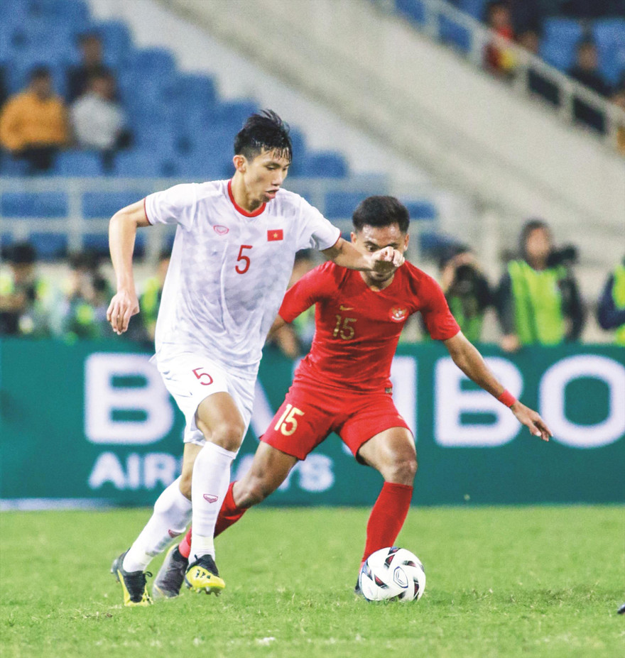 Hàng thủ đang khiến HLV Park Hang Seo lo lắng. Ảnh: VSI