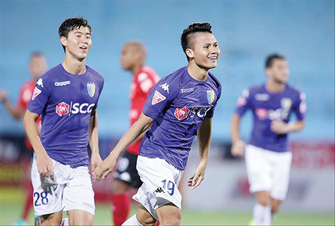 Hà Nội FC đang sở hữu nhiều tuyển thủ quốc gia