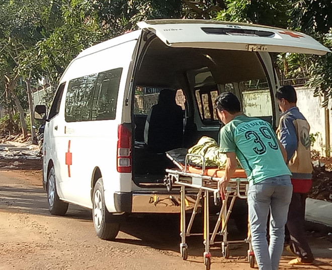 Thi thể Ánh được bàn giao cho gia đình tổ chức mai táng