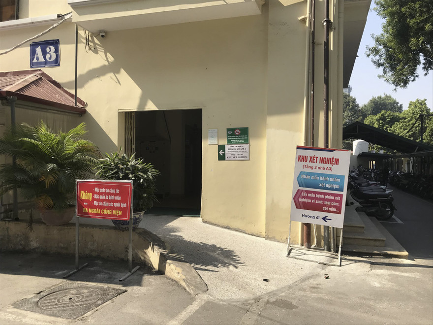 Khoa Vi sinh Y học Bệnh viện Saint Paul nơi để xảy ra gian lận trong xét nghiệm 