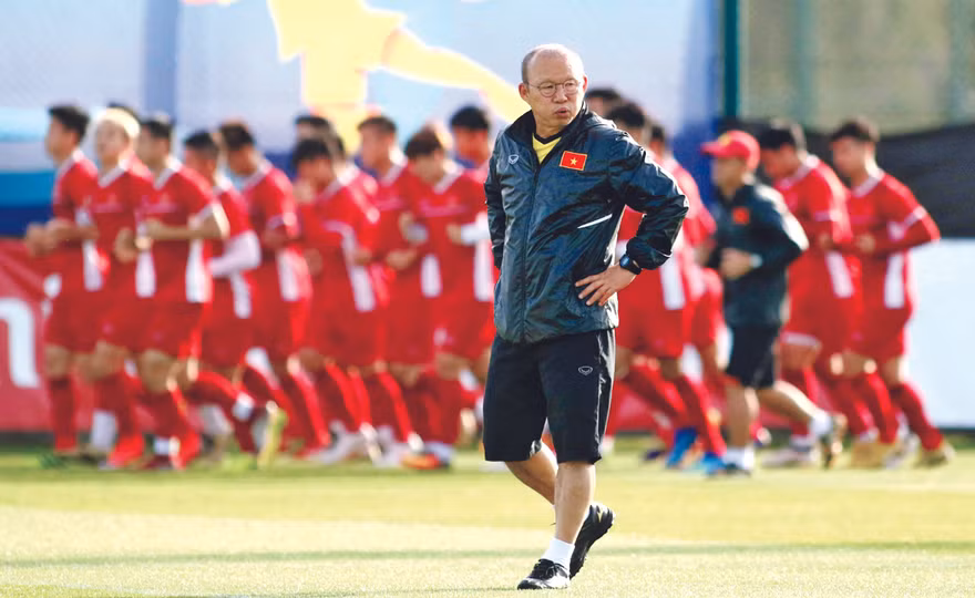HLV Park Hang Seo. Ảnh: PV 