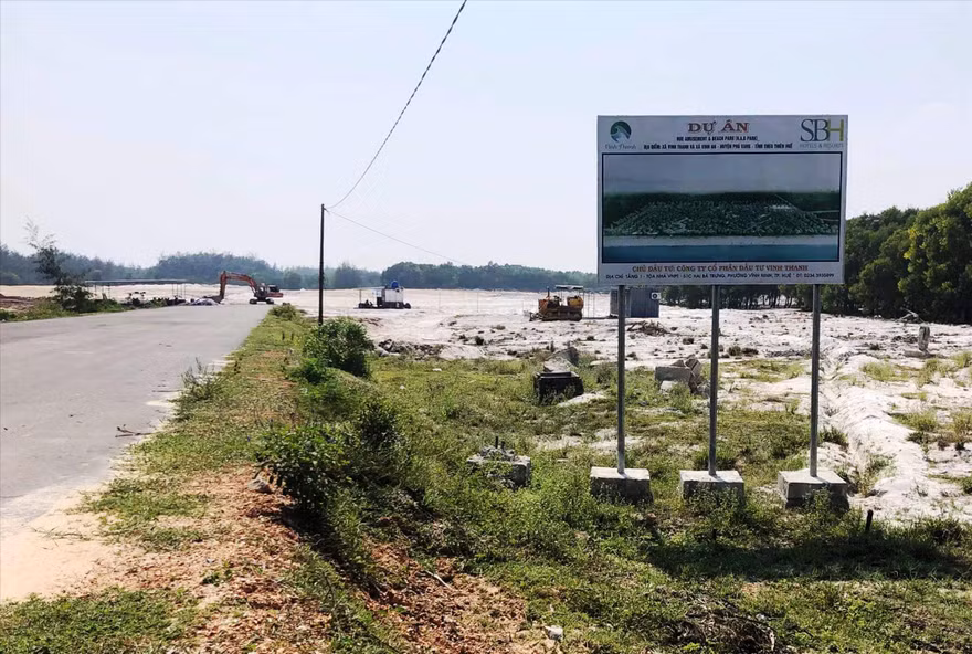 Dự án du lịch “nghìn tỷ” khởi công tại Vinh Thanh khiến giới đầu cơ bất động sản nhiều nơi “ăn theo” và tìm về gom đất trong dân, thổi giá lên cao tại địa phương này ​