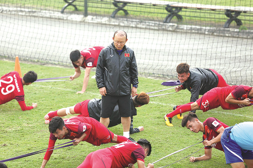 HLV Park Hang Seo và các học trò