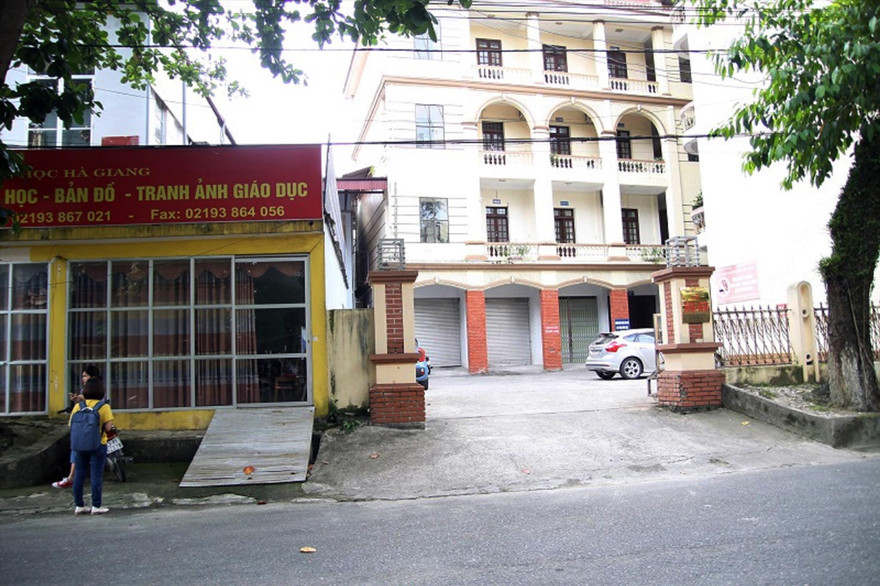 Trụ sở Sở GD&ÐT tỉnh Hà Giang. Ảnh: Xuân Ân 