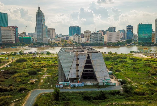 Một góc khu đô thị Thủ Thiêm ​