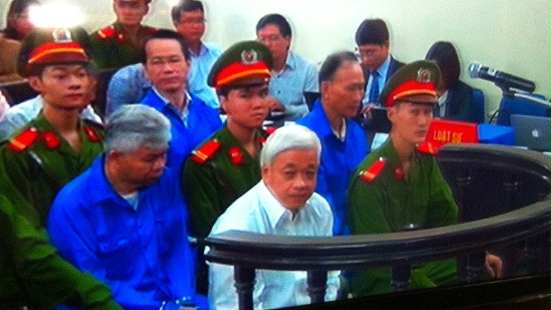 Bị cáo Kiên có dấu hiệu sụt cân, tiều tụy so với phiên sơ thẩm