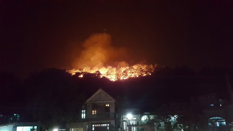 Hiện trường vụ cháy