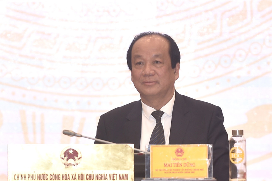 Bộ trưởng, Chủ nhiệm VPCP Mai Tiến Dũng