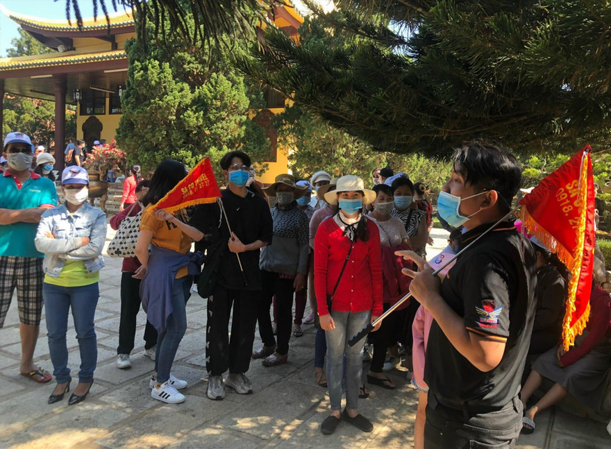  Khách đi tour Đà Lạt tại Cty du lịch Saco