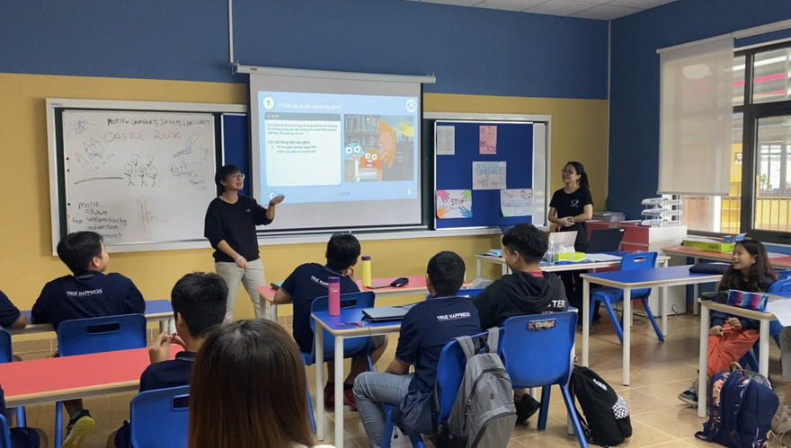 Nhóm CyberKid có cách tiếp cận sinh động, dễ hiểu đối với trẻ em