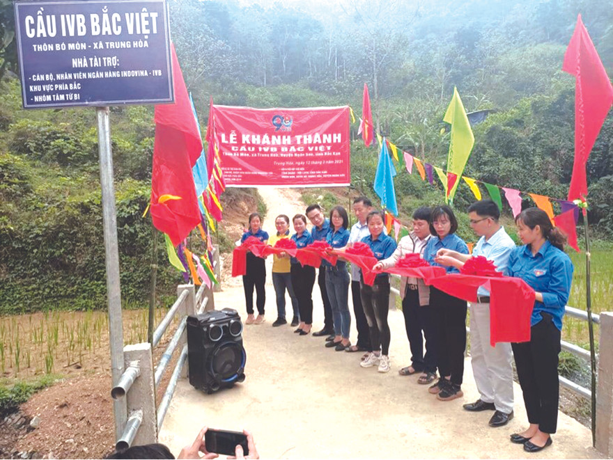 Khánh thành cầu IVB Bắc Việt - Công trình kỷ niệm 90 năm thành lập Đoàn