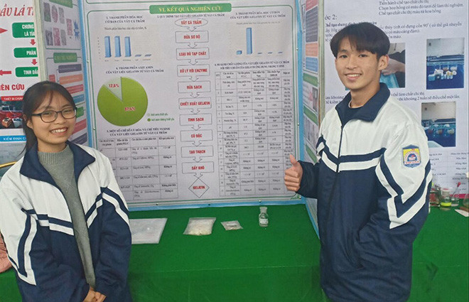 Học sinh THPT với sản phẩm nghiên cứu khoa học