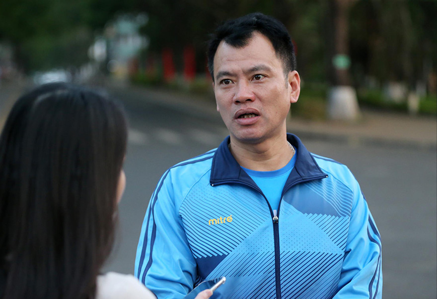 HLV Đoàn Quân đội Nguyễn Tuấn Viết. Ảnh: Như Ý 