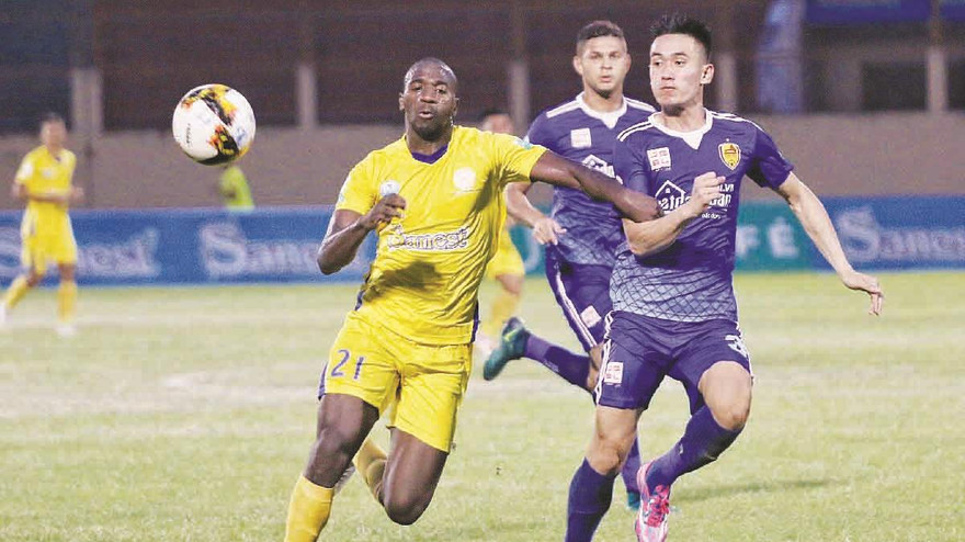 Sức mạnh của Sanna Khánh Hòa vẫn trông chờ vào ngoại binh