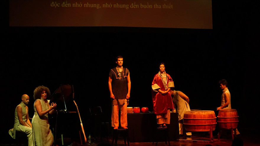 Nghệ sĩ Pháp chuyển soạn “Truyện Kiều” thành nhạc kịch “Kim Vân Kiều”. Ảnh: NGUYÊN KHÁNH