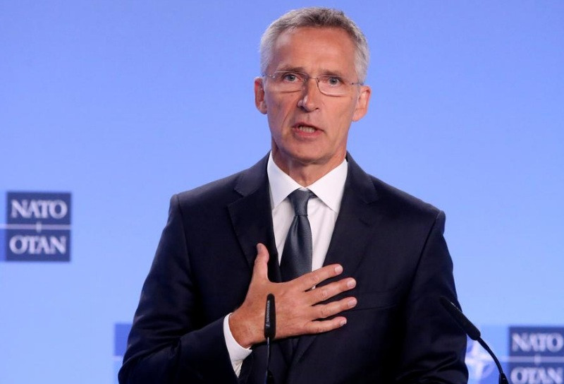 Tổng thư ký NATO Jens Stoltenberg. Ảnh: Reuters